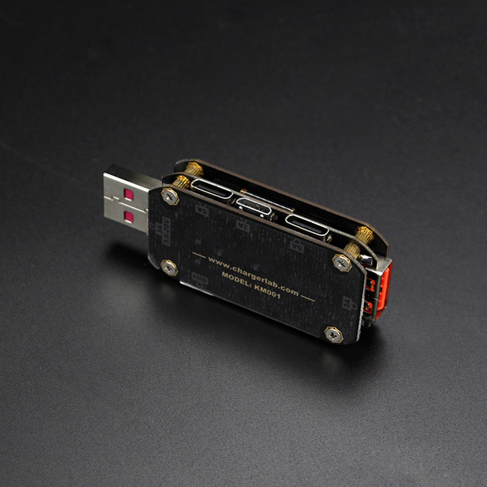 Kompakter USB PD Tester mit mehreren Funktionen USB Testgerät Unverzichtbares Werkzeug Leichtgewichtig für die Elektroniktechnik Spannungsstrom Leistungserkennung Vielseitiges PD Testgerät
