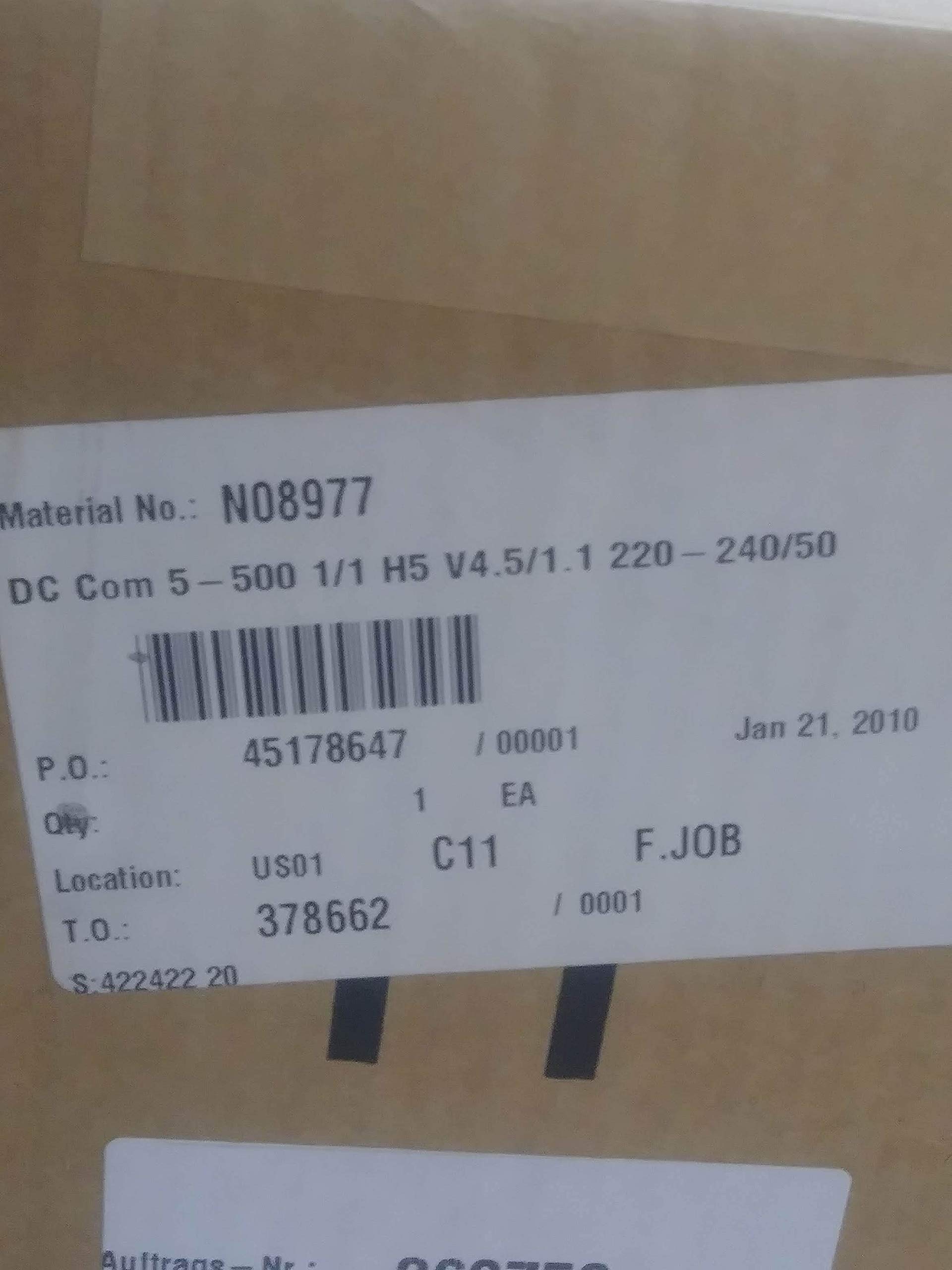 DEMAGDc-Com 5-500, Chain Hoist, 400V, 50Hz, Stroke Height: 4M Dc-Com 5-500