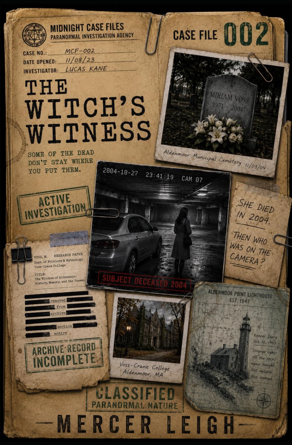 The Witches Witness: A Paranormal Detective Mystery (Midnight Case Files)