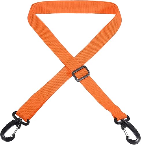 PATIKIL Correa para botas de esquí, nailon naranja, bandolera ajustable para botas de esquí, patines de hielo