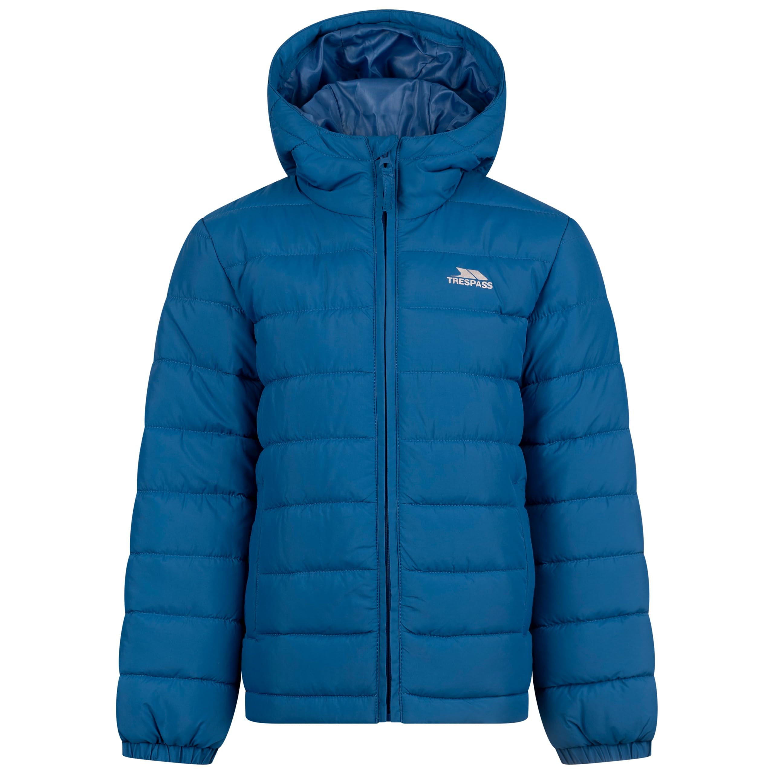 Trespass Boys Blue Padded Jacket Odair