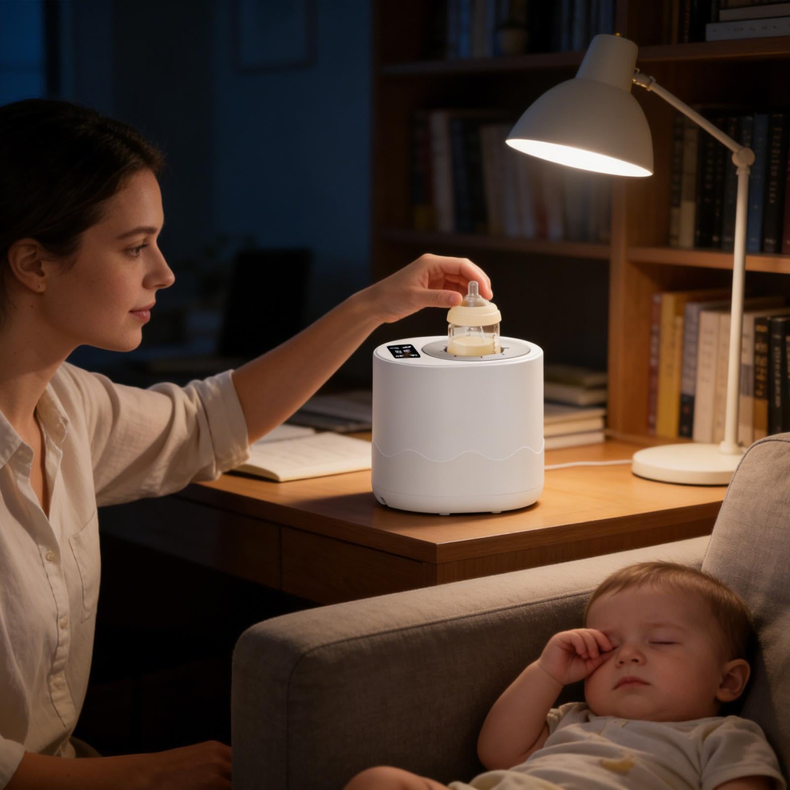 Scaldabiberon elettrico Intelligente Scaldatore Senza Acqua Per Latte