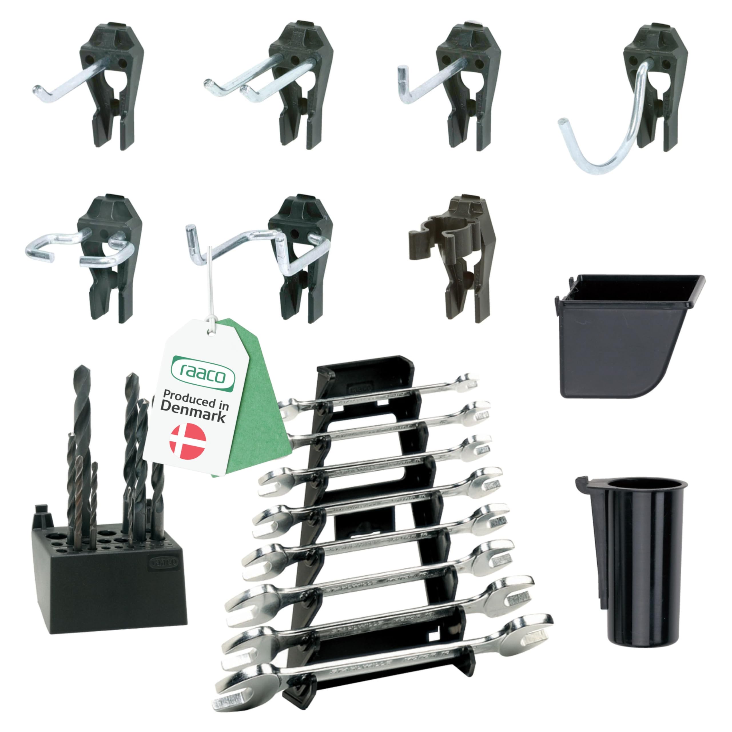 Set 53 Ganci RAACO SuperClips - Per Pannello Porta Attrezzi, Organizzazione Garage - Foto 12