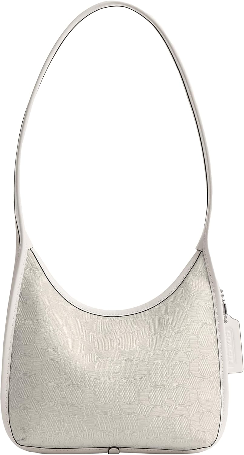 Coach Curve Zip Bag in Signature Jacquard