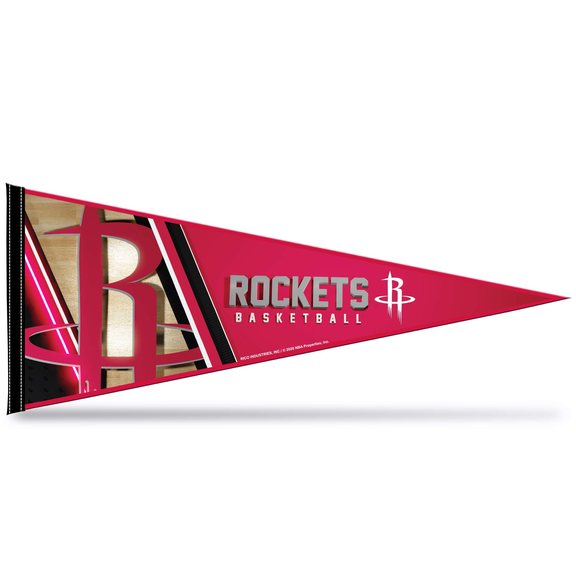 Rico Industries NBA Basketball 12" x 30" Felt Wall Décor Pennant - Great for Home/Bed Room/Man Cave Décor
