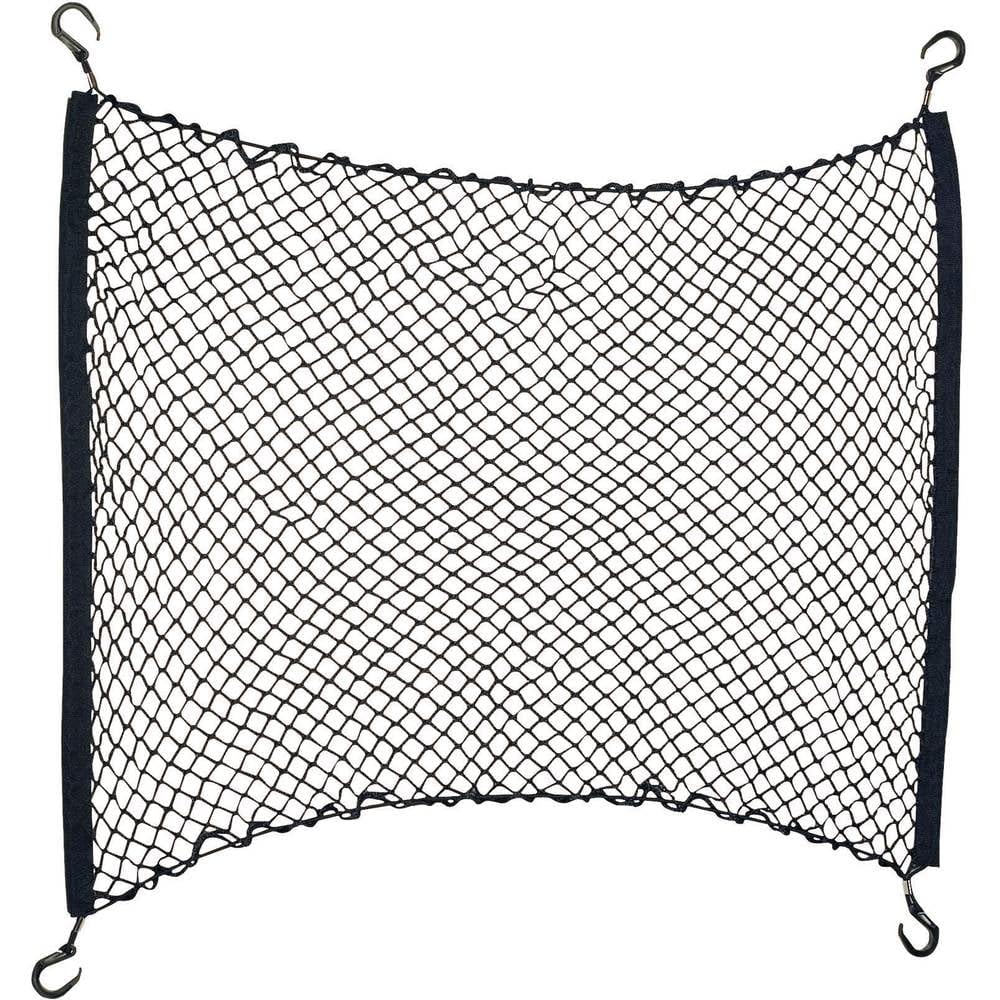Filet de Coffre HP 90x50cm Filet à Bagages Elastique Accessoire Auto Noir - 5