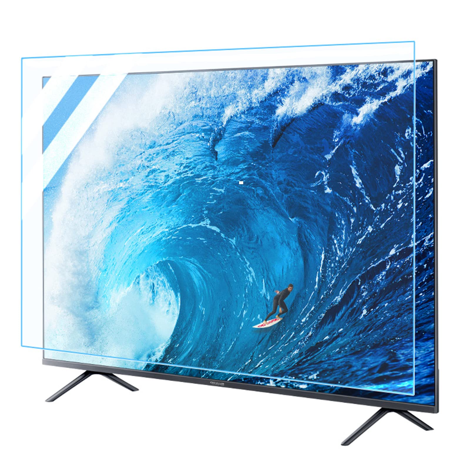Film protecteur de télévision pour salon lumineux avec filtre anti-lumière bleue 39 pouces