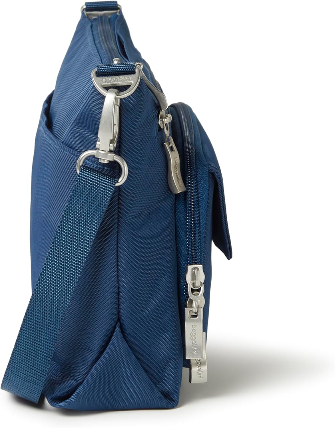 Baggallini Original Everyday 11x7.5 Crossbody Bags Rfid Protected Lightweight Nylon Zippered Travel Purse - Image 7