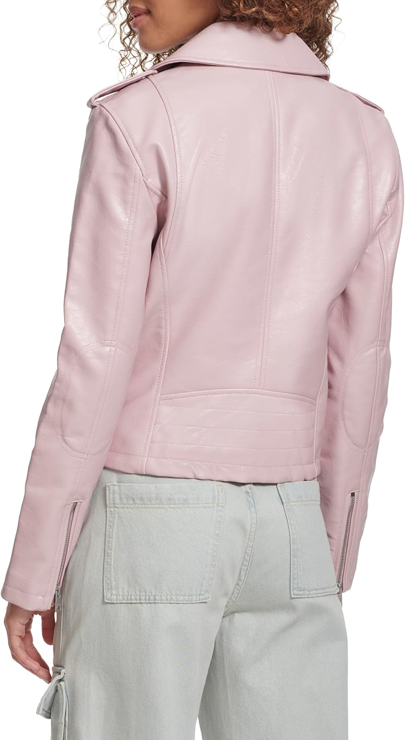 Levi's Women's The Classic Faux Leather Moto Jacket (Regular & Plus Size)