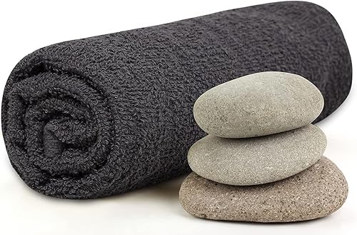 Miniatura 7 de Toallas de algodón  Paquete de 24 toallas de 15 x 25 pulgadas  Toallas para sala de estar, gimnasio, baño  Ligeras, absorbentes y de secado rápido