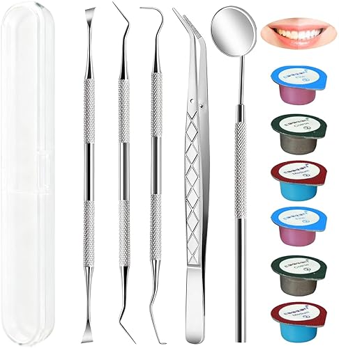 Zahnpflege Set | Professionelles Zahnreinigungsset für Zuhause | Effektiver Zahnstein