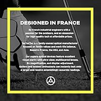 Vista 4 de TecTecTec ULT-G - Reloj de golf GPS elegante, ligero y multifuncional, con correa de muñeca duradera y pantalla LCD, campos precargados en todo