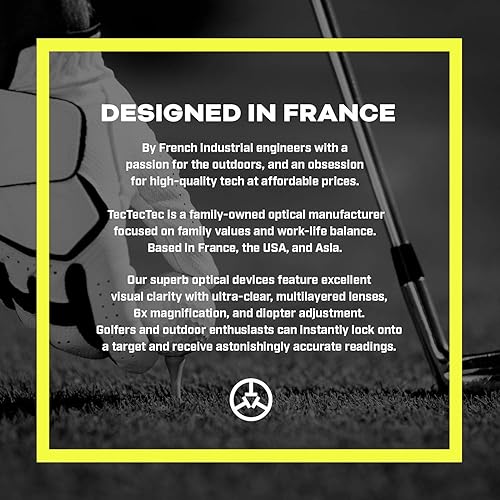 Miniatura 4 de TecTecTec ULT-G Reloj GPS de golf elegante, ligero y multifuncional, correa de muñeca duradera con pantalla LCD, cursos precargados en todo el