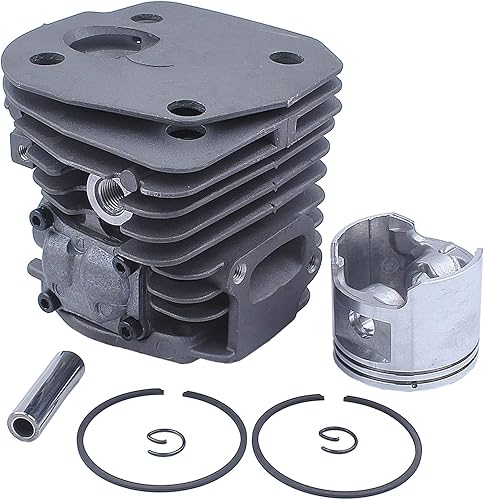 Miniatura 3 de Kit de filtro de aire de silenciador de escape de pistón de cilindro de 1.772 in para Husqvarna 353 346XP 340 345 350 340e Reemplazar 537253002