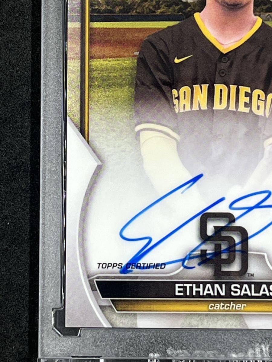 直筆サイン】Ethan Salas 1st Bowman Autograph