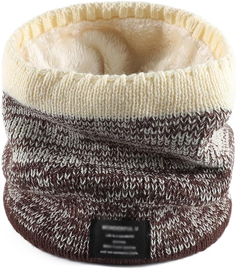 Soft Knitted Neck Warmer Sport Scarf Women Men Cover Winter Skating Warm Scarves Thick Cold-proof