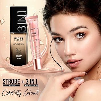 FACES CANADA All Day Hydra Matte Foundation | 3-in-1 Foundation + Moisturizer + SPF 30 | 24 HR Aloe Hydration & فيتامين ج | 10HR ملابس طويلة | تغطية متوسطة إلى عالية قابلة للبناء | العاج الغني 013 | 25 مل