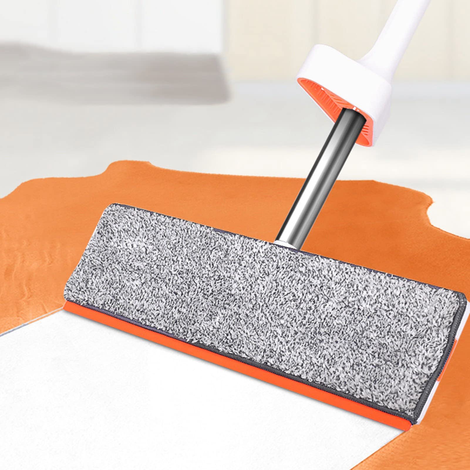Fregona para Suelos con Cabezal de 41 Cm, Diseño Exprimible y Seco