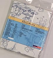 Vista 4 de Race Cars Blue Cotton Travel Lite - Sábana de corral para bebé, 24 x 42 pulgadas