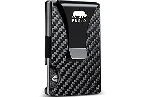 furid Metal Wallet, Carbon Fiber Wallet, Minimalist Wallet For Men