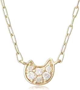 ツモリチサト K10 ゴールド ネコ 猫 ネックレス 金 TSUMORI ダイヤ tsumori chisato ツモリチサト ゴールド ネックレス ネコ ダイヤ