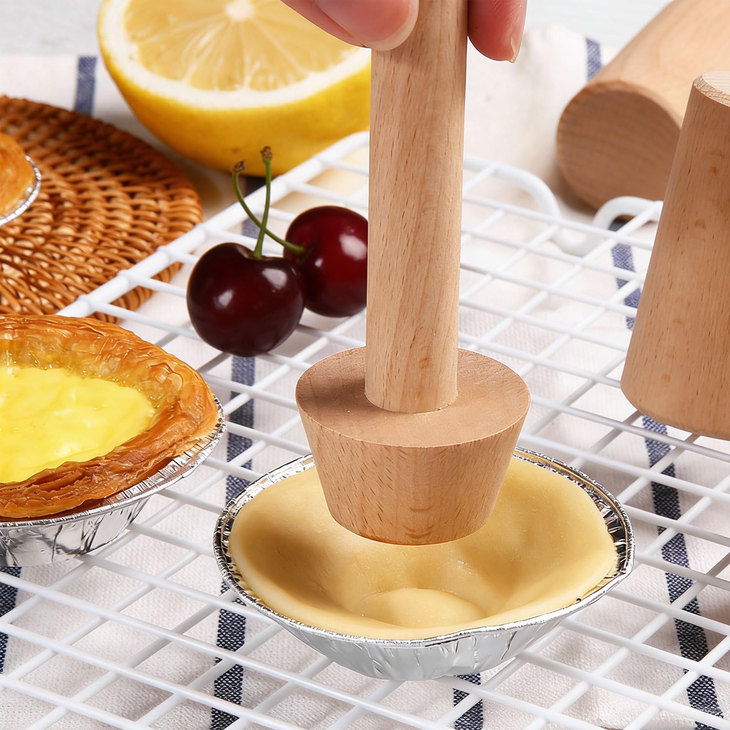 Tart Tamper Set - Professional Baking Tools -3