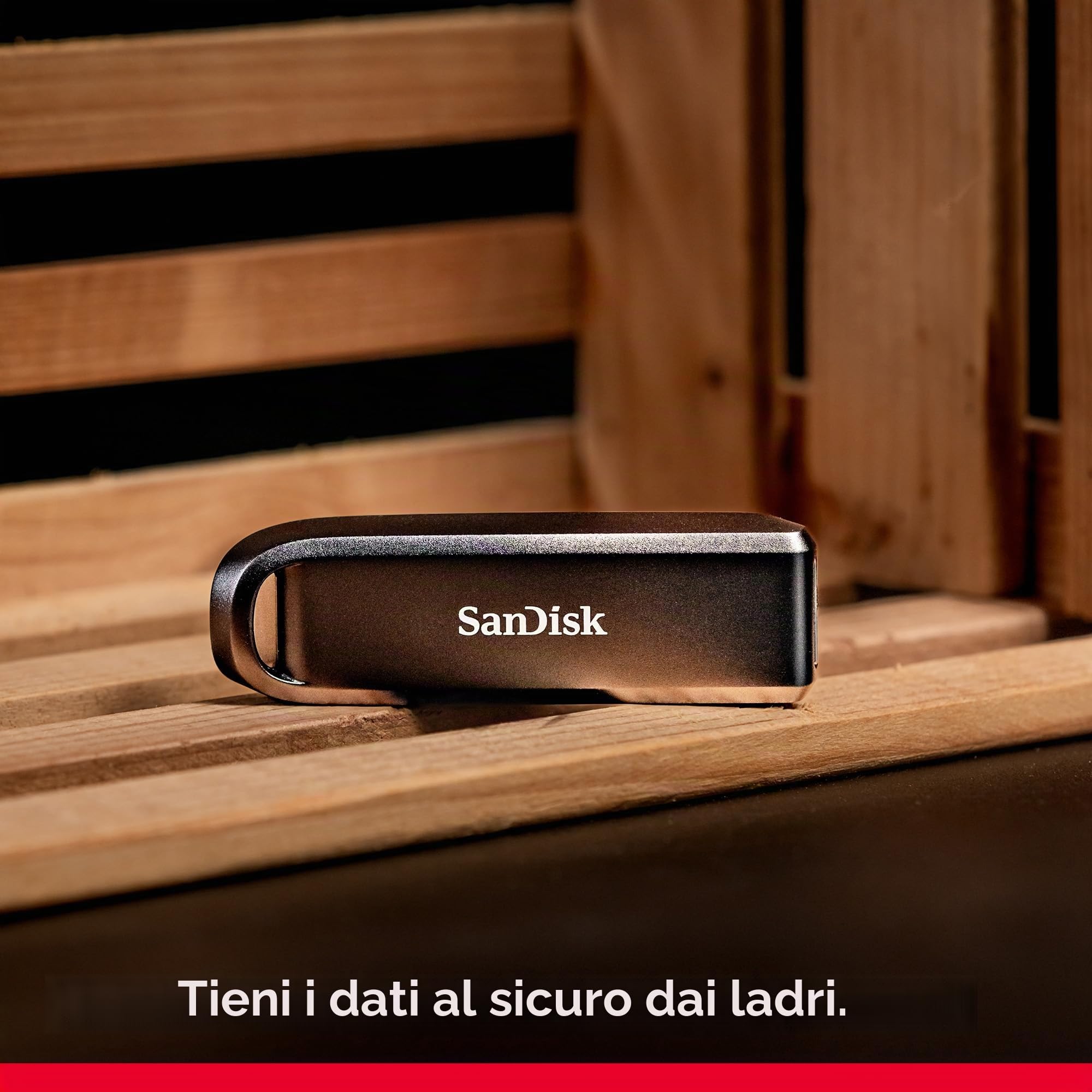 SANDISK Extreme PRO 256 GB Unità flash ad alte prestazioni,USB Type-A (velocità di lettura fino a 1000 MB/s e di scrittura fino a 900 MB/s, software RescuePRO Deluxe)