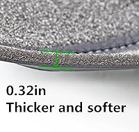 Vista 9 de GXARTS 1 par de fundas negras para reposabrazos de panel de puerta compatibles con Honda Odyssey 2011 2012 2013 2014 2015 2016 2017 de vinilo