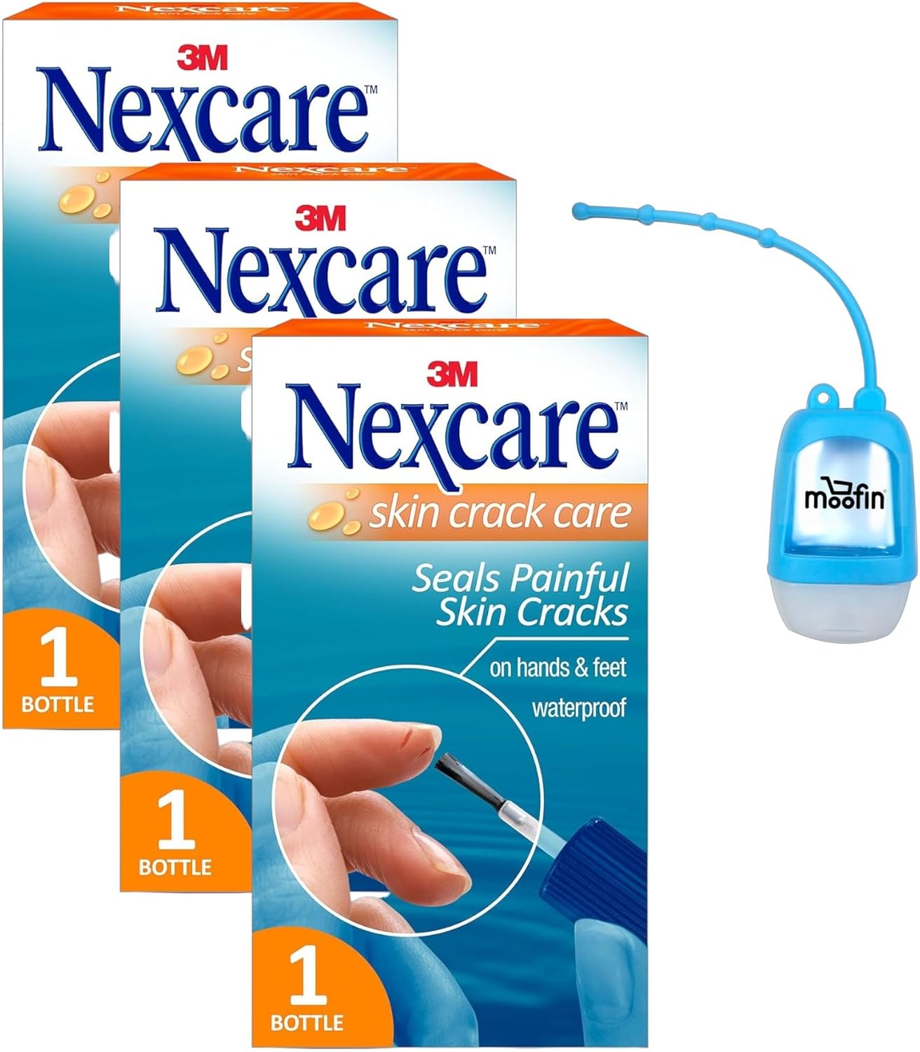 Ṉḗẍcᾱṙḗ Liquid Bandage for Cracked Fingers, 0.24 Fl Oz with