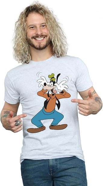 Disney Men's Goofy Crazy T-Shirt 