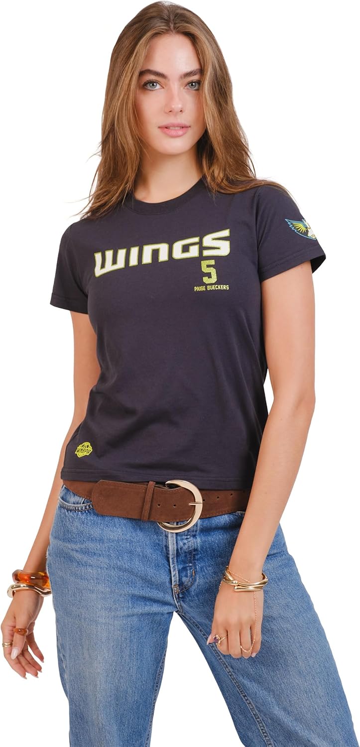 Ultra Game WNBA Official Women's Super Soft Players T-Shirt