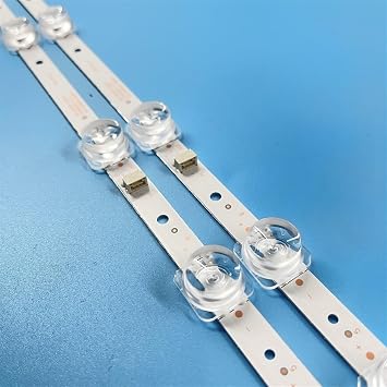 Backlight Strip for 40 Inch TVs Compatible with Various Models Including LED40D3000 LED40S6500 L40S6400 L40S6500 40S325 40F6F 40L2F 40D6 10X2 40HR330M10A0 V4 4C-LB4010-HR01J(4 Pieces 2TV)