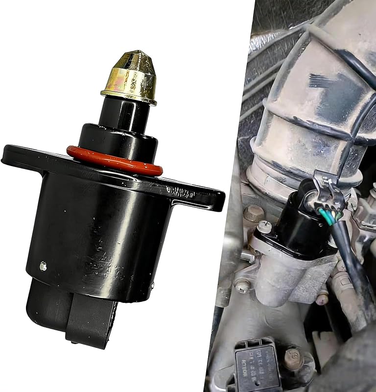 Válvula de controle de ar da marcha lenta KoiLuvGo com motor de passo – 1 unidade