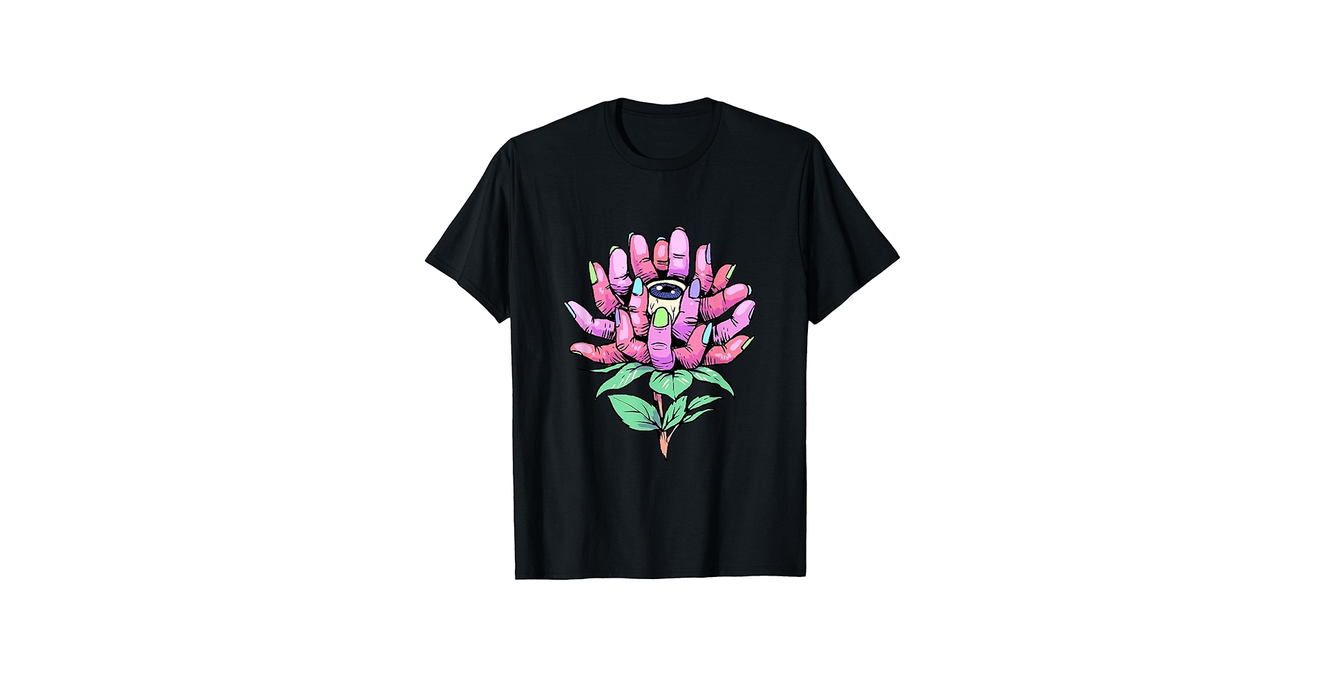 Amazon.com: Weirdcore Flower Shirt Eyeball Flower Plant