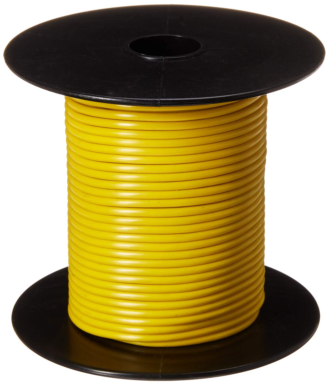 WirthCo 81113 Plastic Primary Wire Single Conductor - 18 Gauge, 100', Yellow