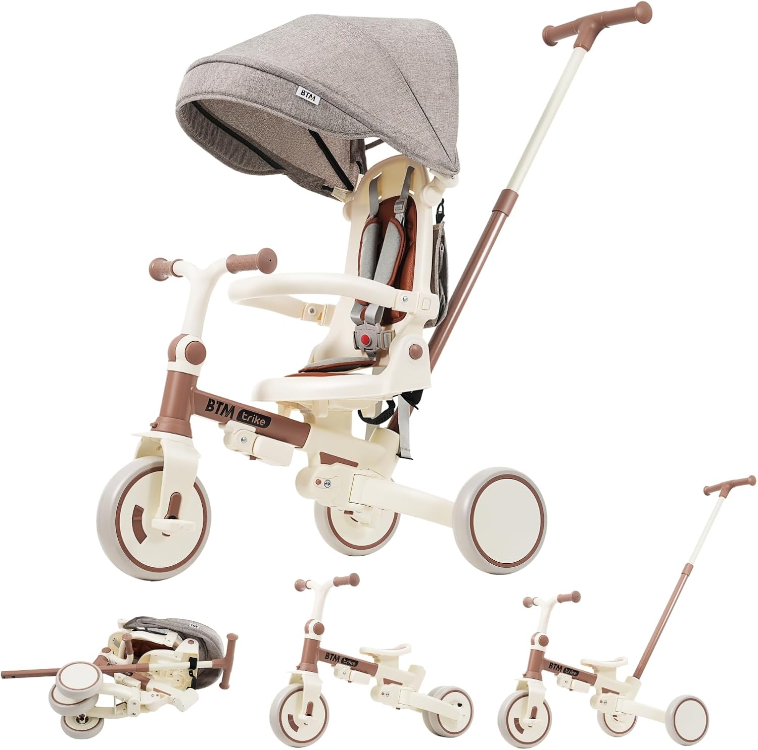 SOFTSEA 三輪車 子供用 手押し棒