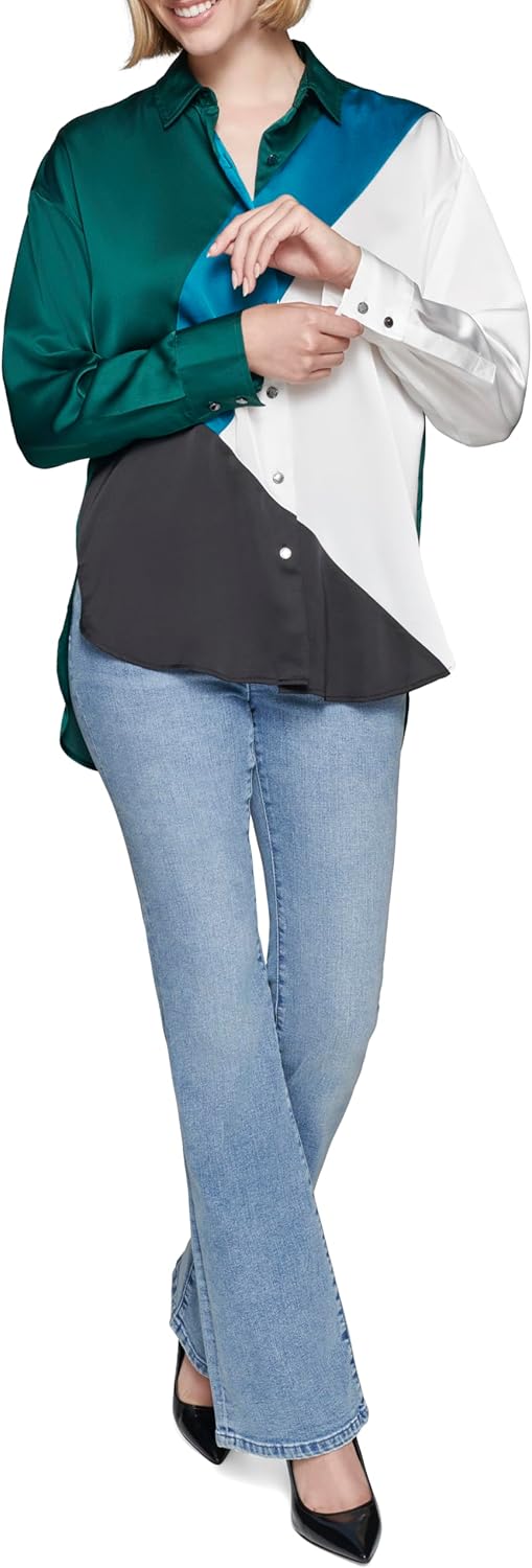 Karl Lagerfeld Paris Women’s Soft Everyday Blouse