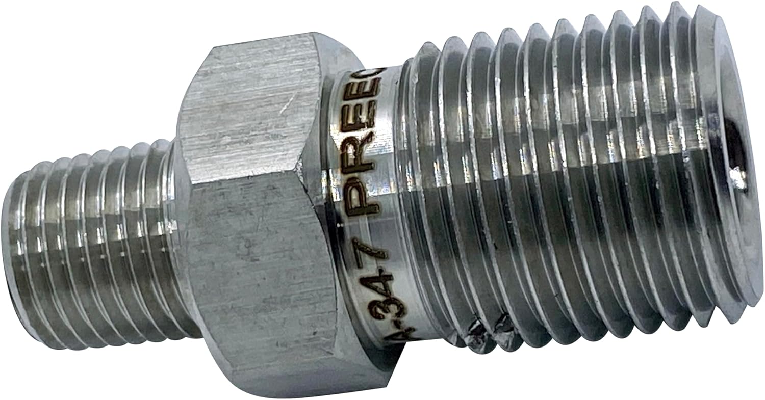 CGA 347 SCBA Breathing Air Compressor SCUBA x 1/4" MNPT Adapter