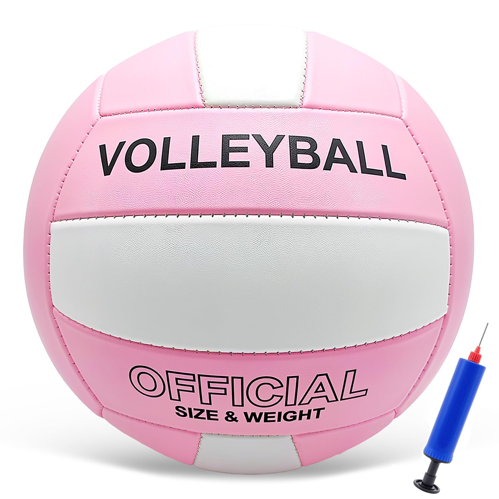 Voleibol oficial tamaño 5 para interiores y exteriores, voleibol suave para niñas, niños, adolescentes, adultos, playa, piscina, gimnasio, entrenamiento y principiante