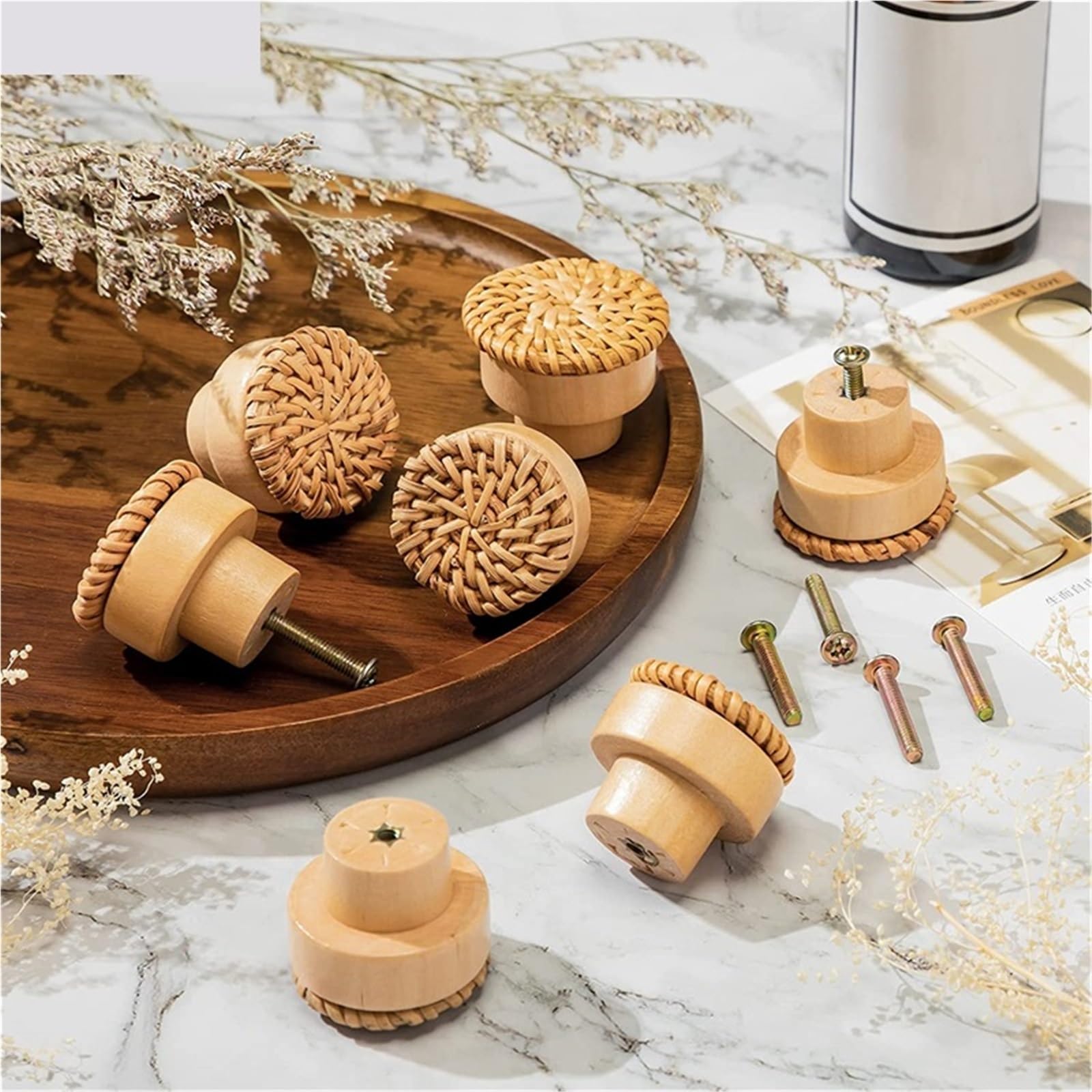 DFLPBHAV Cabinet Handles Beech Drawer Dresser Pulls Kitchen Cupboard Door Knobs Wardrobe Pull Furniture Hardware 1Pcs(1001)