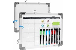 Magnetic Calendar Eraser Board for Time Management
