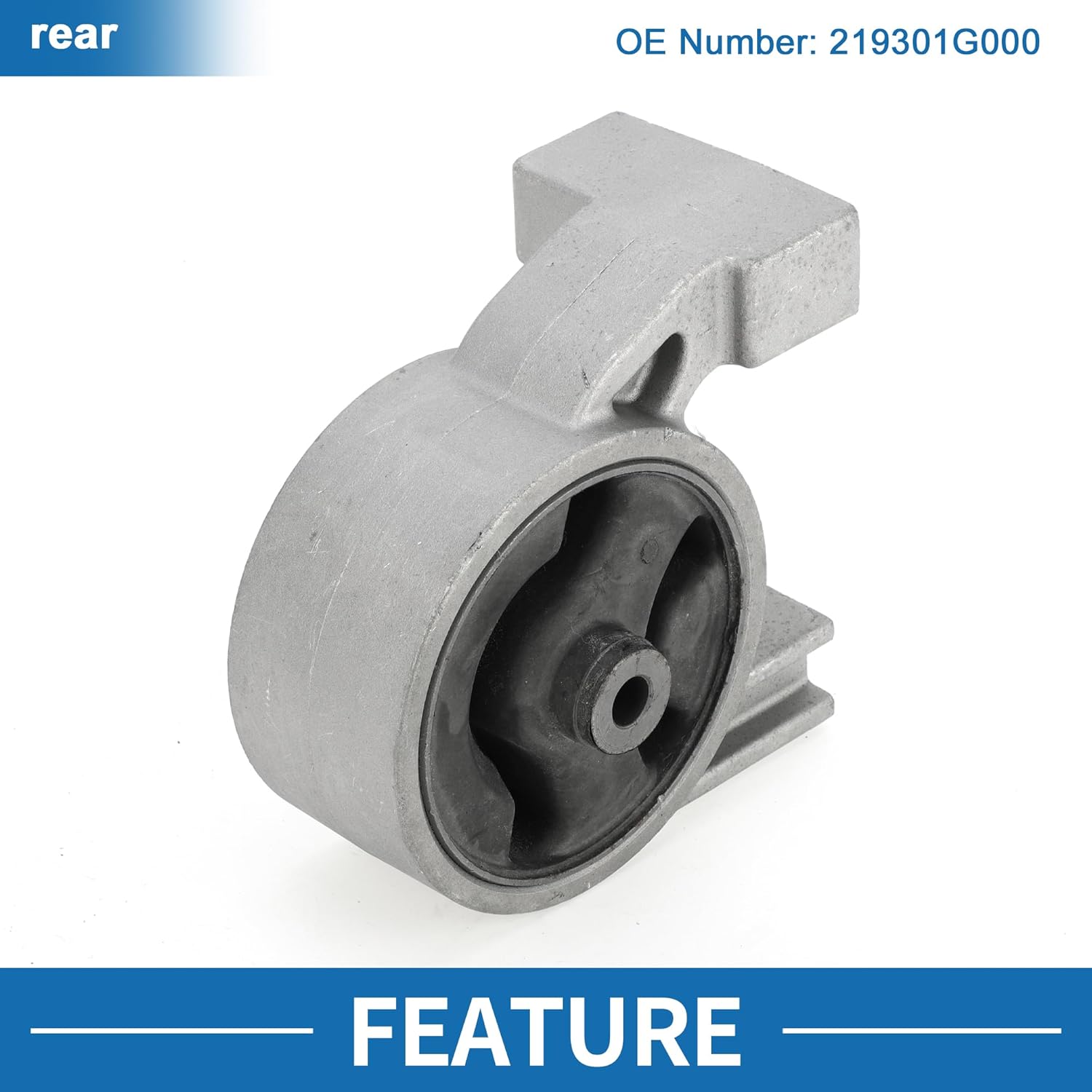 Engine Motor Mount No.219301G000 Engine Mounting for Kia Rio 2006-2011 for Hyundai Accent 2006-2011 Metal