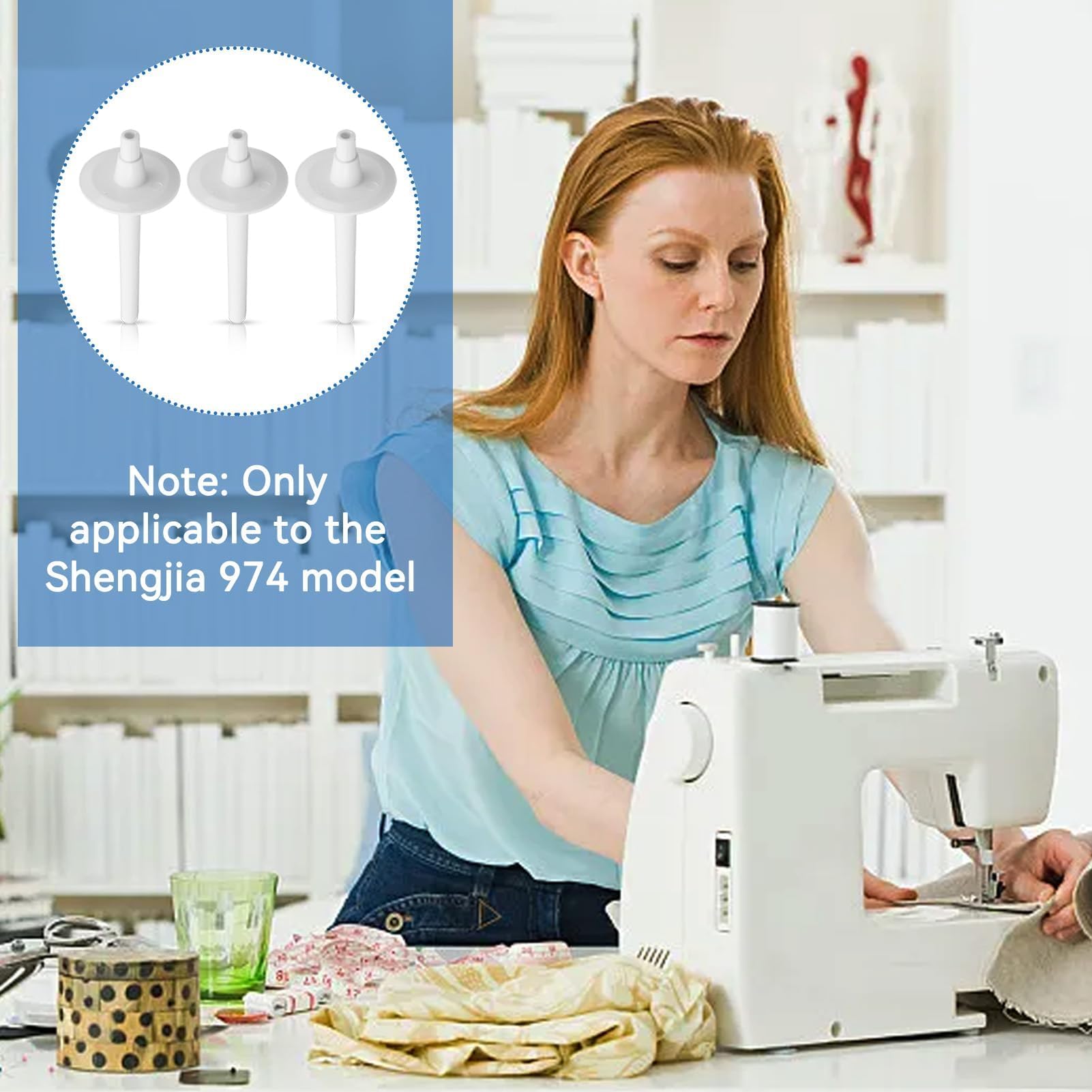 Mothinessto Broche De Bobine Pour 7258 Broche De Bobine