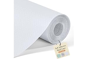 Glotoch Self Adhesive Shelf Liner Kitchen Cabinets- Customize Your Space with Style