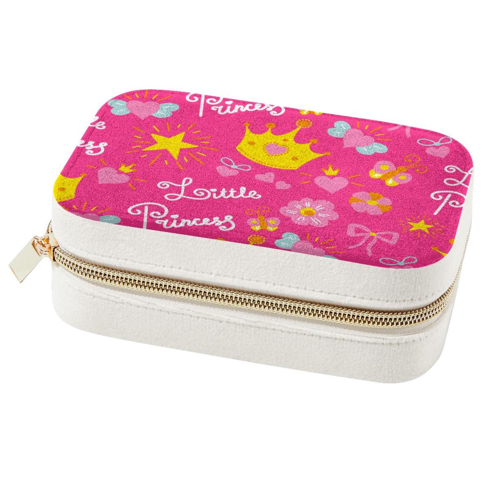 Boîte à bijoux de voyage et mini organisateur pour colliers et bagues