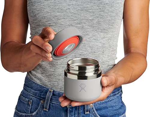 Miniatura 5 de Hydro Flask Tarro de Comida – Acero Inoxidable Aislado, Contenedor de Viaje para Bocadillos para Comida Caliente, Almuerzo y Sopa 8 Oz Birch