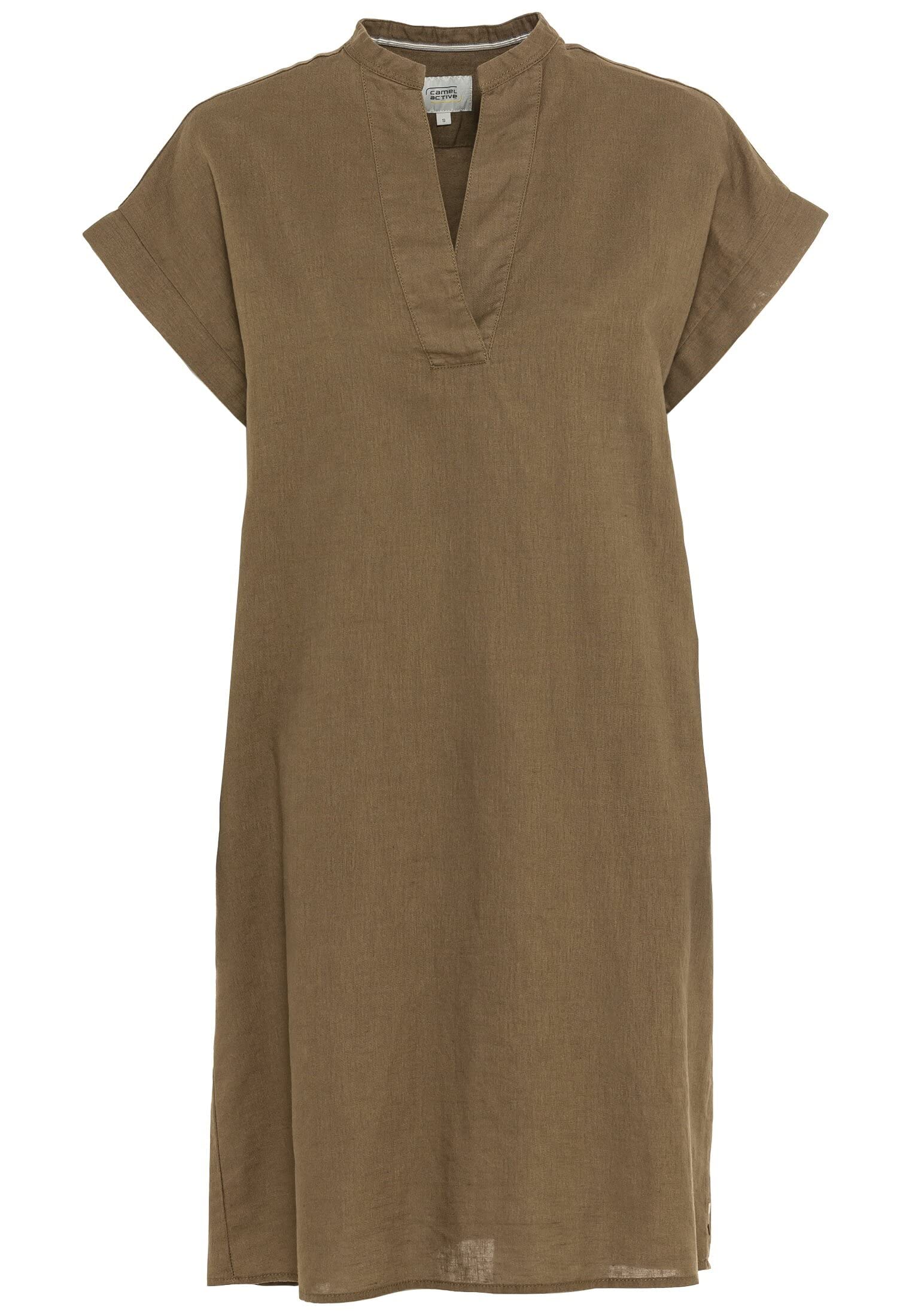 Camel Active Womenswear Women's 391130/7S76 Casual Dress, Military Olive, 42