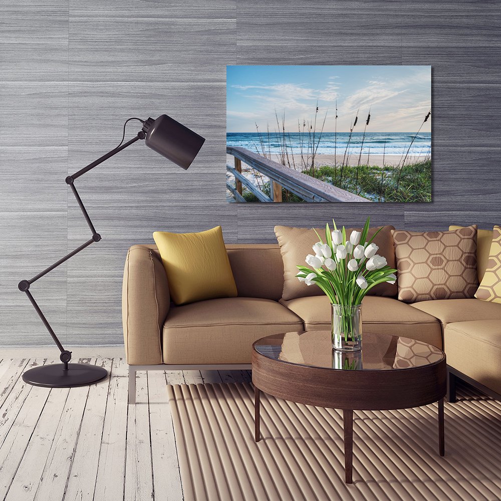 Feeby Ipression sur Toile Plage 5 pièces 200x100 c Tableaux Tableau ural Iage oderne Photo