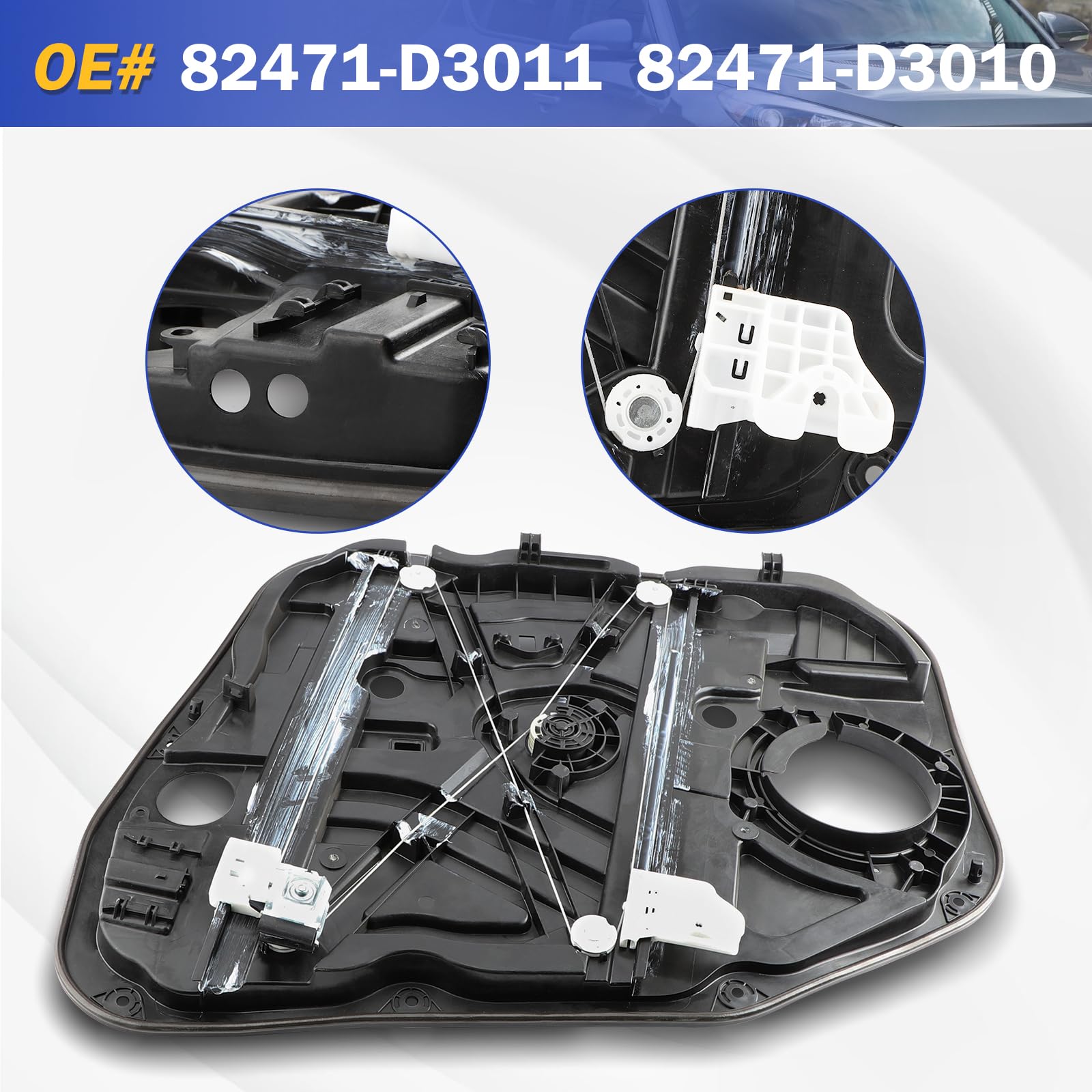 2016 Hyundai Tucson Window Regulators A-Premium Power Window