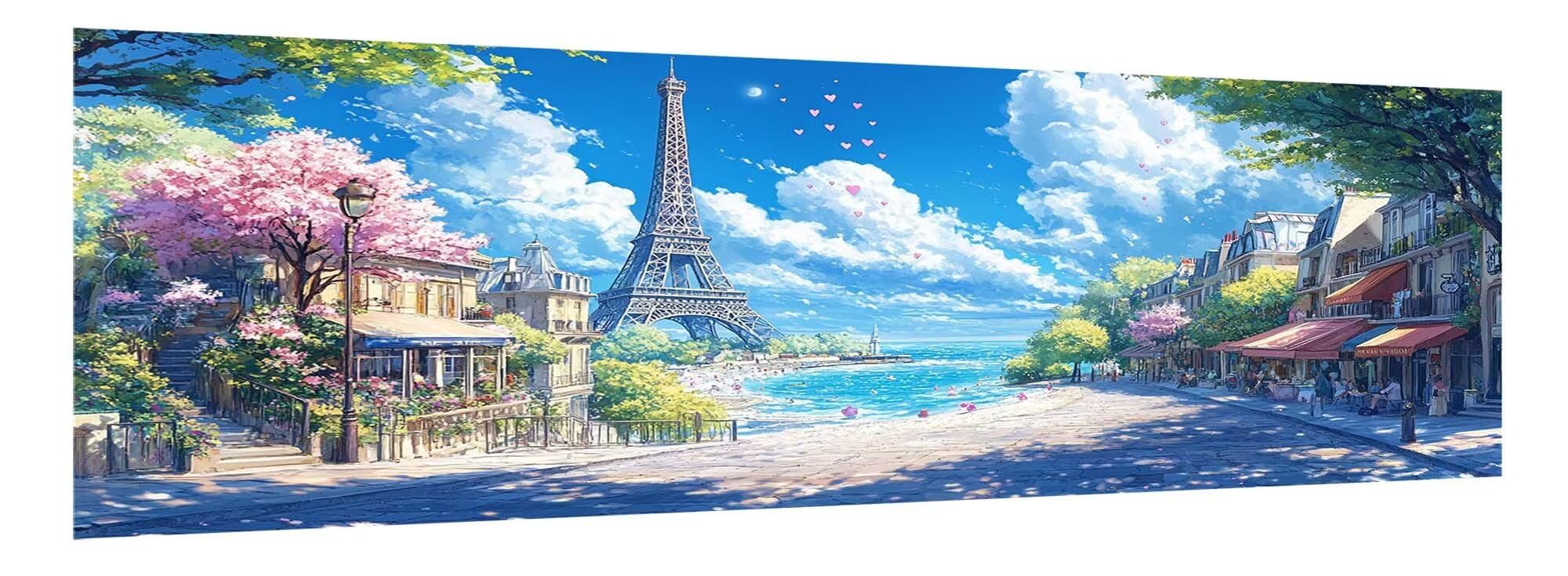 Diamond Painting Erwachsene Groß 50x125cm, Stadt Diamond Painting s0h-5